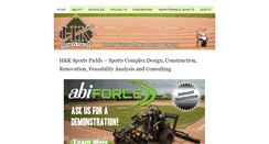 Desktop Screenshot of hksportsfields.com